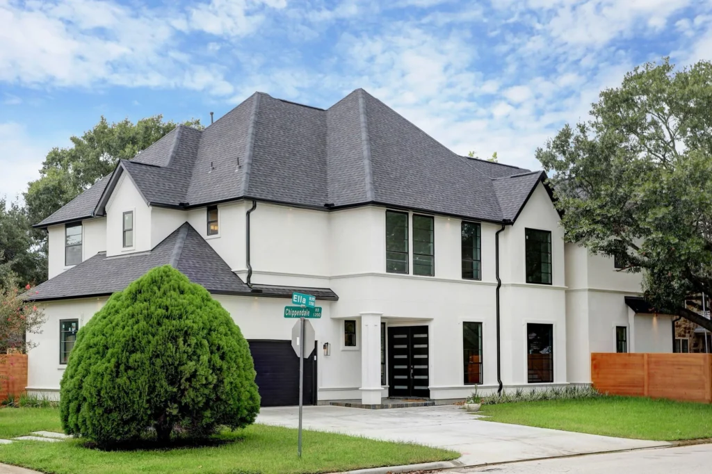 Ella Residence — front elevation of the completed residence