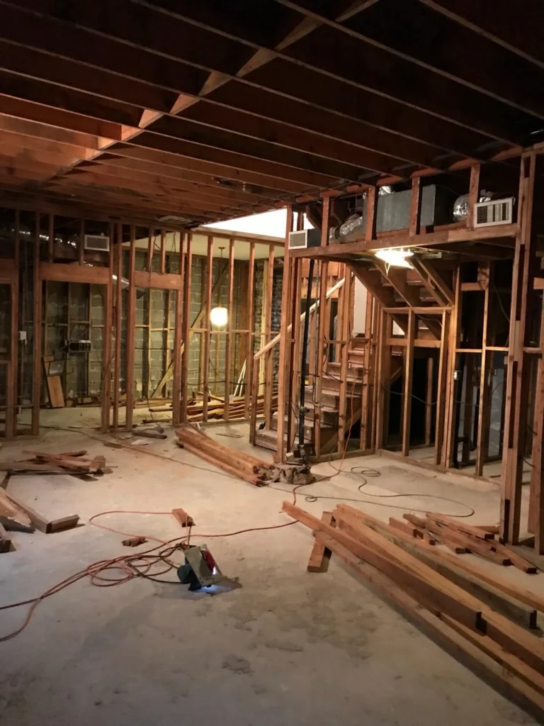 Kimberly Residence — Construction step 1