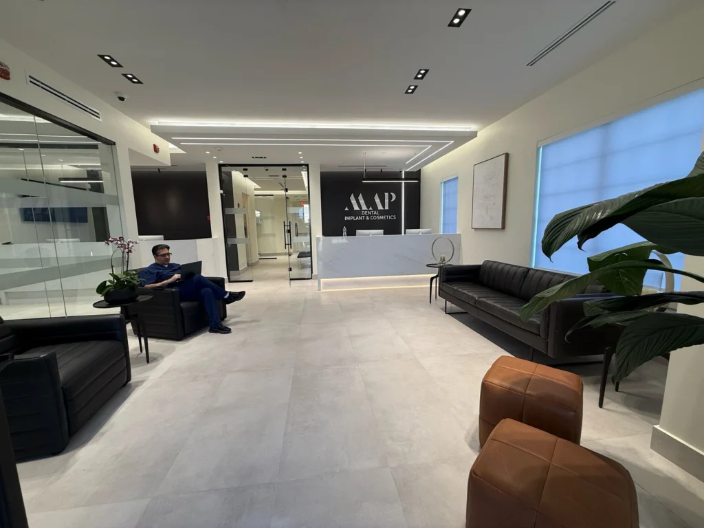MAP Dental Implant & Cosmetics — Patient lounge
